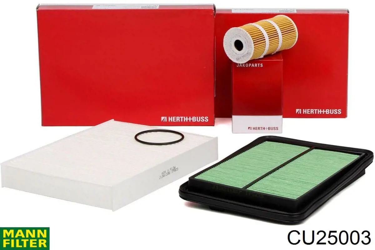 Купити CU25003 Mann-Filter Фільтр салону вугільний