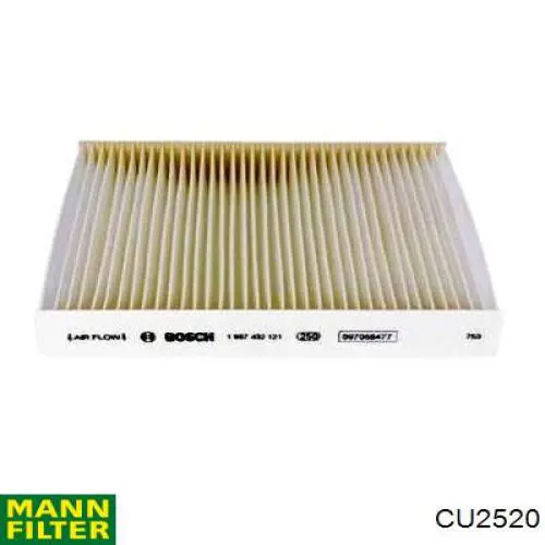Купити CU2520 Mann-Filter Фільтр салону вугільний