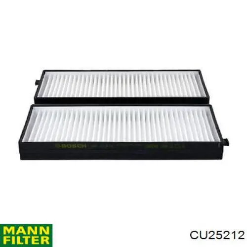 Купити CU25212 Mann-Filter Фільтр салону вугільний