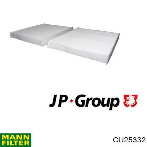 Повітряний фільтр салону Mann-Filter CU25332