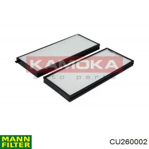 Фільтр повітряний обігрівача Mann-Filter CU260002 ціна, від 9.39 USD