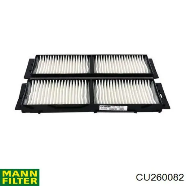 Фільтр повітряний обігрівача Mann-Filter CU260082 ціна, від 9.33 USD