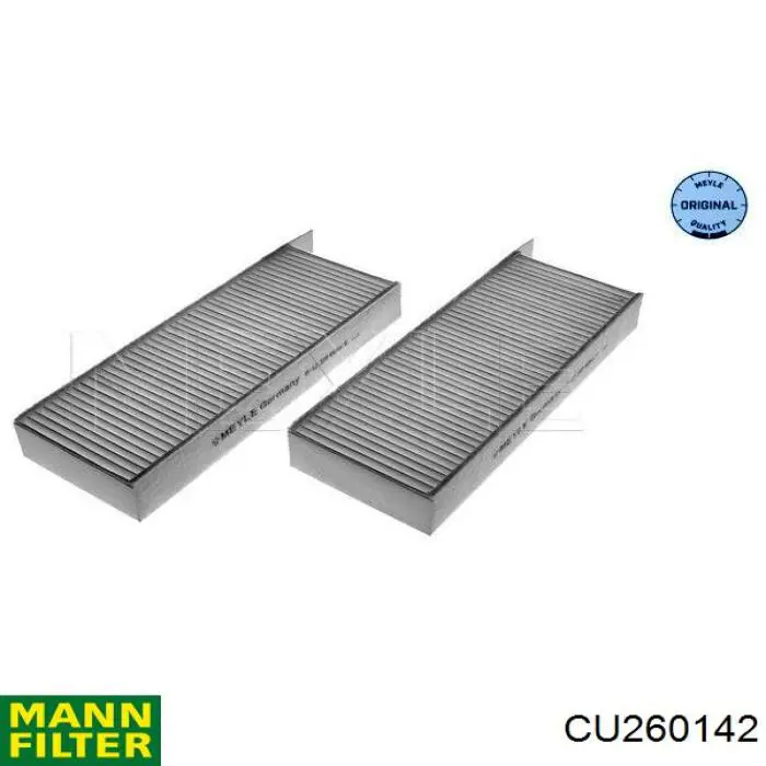 CU260142 Mann-Filter Внутрішньосалонний фільтр