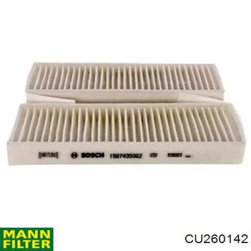 Фільтр повітряний обігрівача Mann-Filter CU260142 ціна, від 11.68 USD