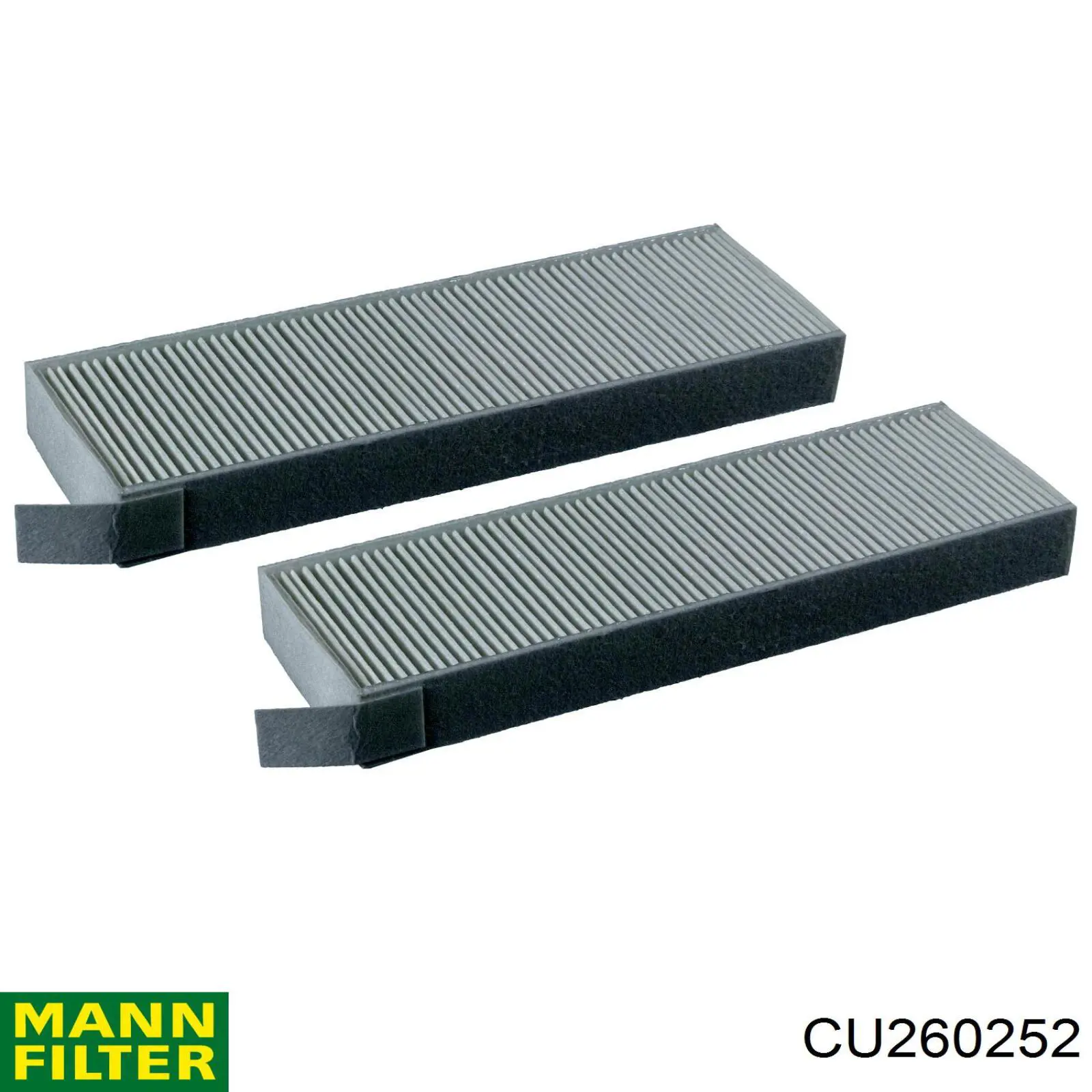 Фільтр повітряний обігрівача Mann-Filter CU260252 ціна, від 8.21 USD