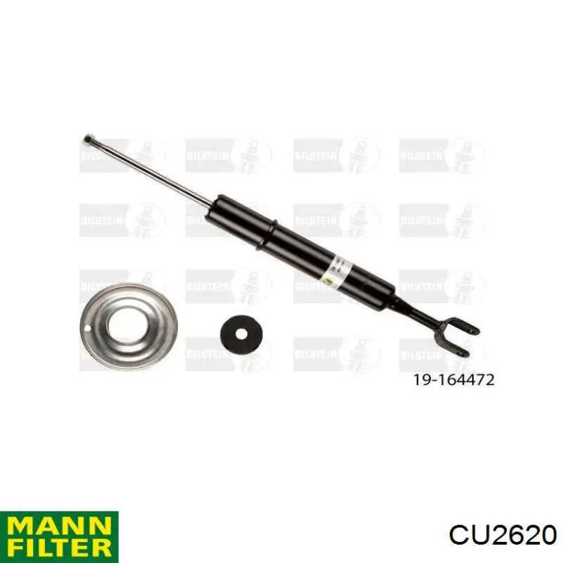 Фільтр салону CU2620 Mann-Filter