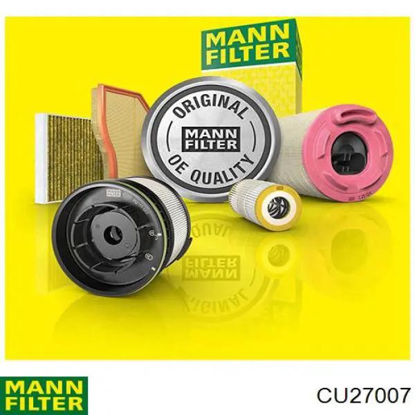 Фільтр повітряний обігрівача Mann-Filter CU27007 ціна, від 4.72 USD