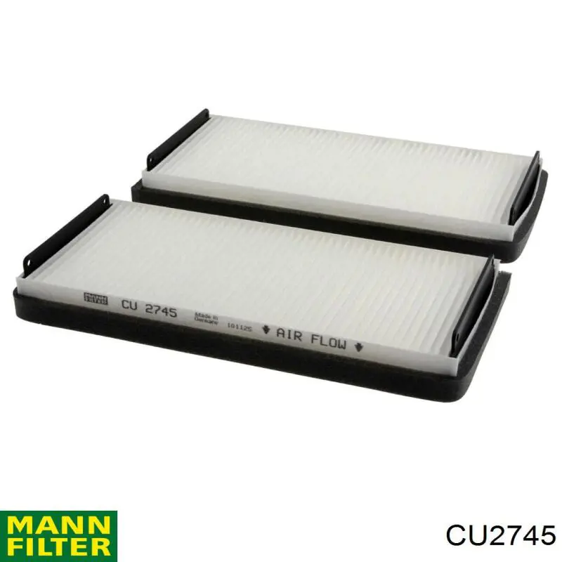 CU2745 Mann-Filter Внутрішньосалонний фільтр