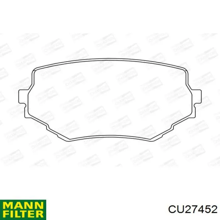 Фільтр повітряний обігрівача Mann-Filter CU27452 ціна, від 11.53 USD