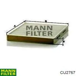 Фільтр повітряний обігрівача Mann-Filter CU2757 ціна, від 4.78 USD