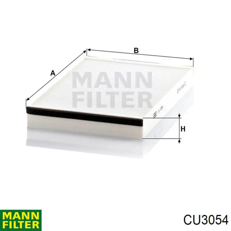 CU3054 Mann-Filter фільтр салону