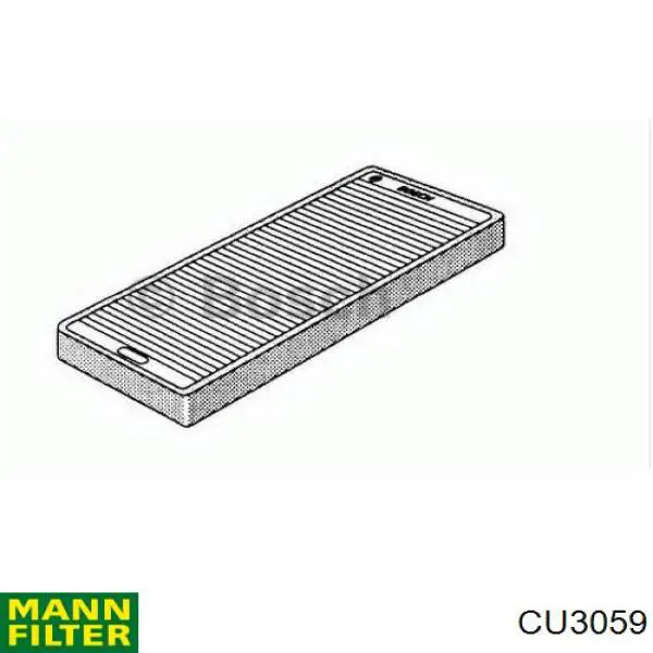 CU3059 Mann-Filter Внутрішньосалонний фільтр