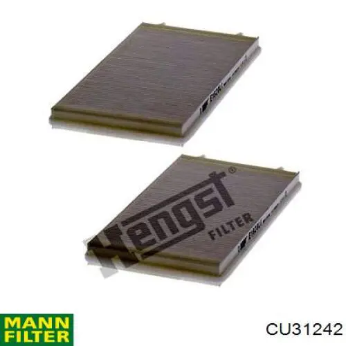 Купити CU31242 Mann-Filter Фільтр салону вугільний