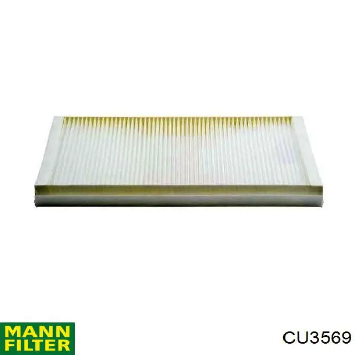 Повітряний фільтр салону Mann-Filter CU3569