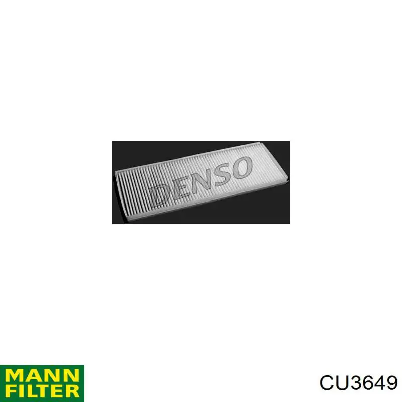 Фільтр повітряний обігрівача Mann-Filter CU3649 ціна, від 4.22 USD