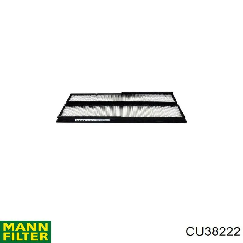 Фільтр повітряний обігрівача Mann-Filter CU38222 ціна, від 25.29 USD