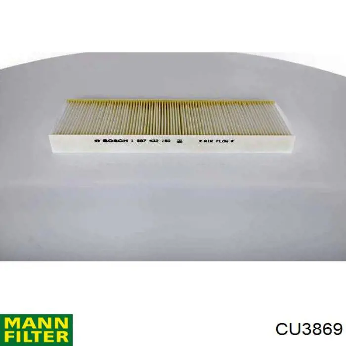 Купити CU3869 Mann-Filter Фільтр салону вугільний
