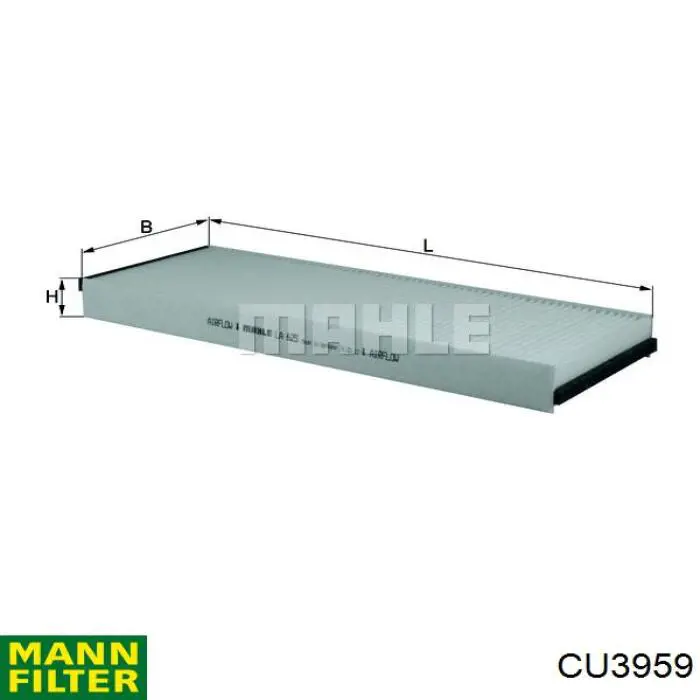 Фільтр салону AF55785 Fleetguard