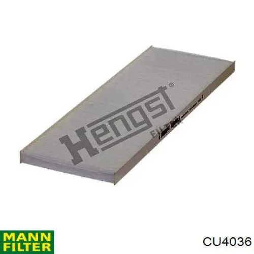 Фільтр повітряний обігрівача Mann-Filter CU4036 ціна, від 10.39 USD