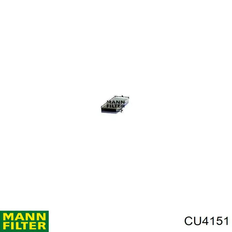 Фільтр повітряний обігрівача Mann-Filter CU4151 ціна, від 5.00 USD