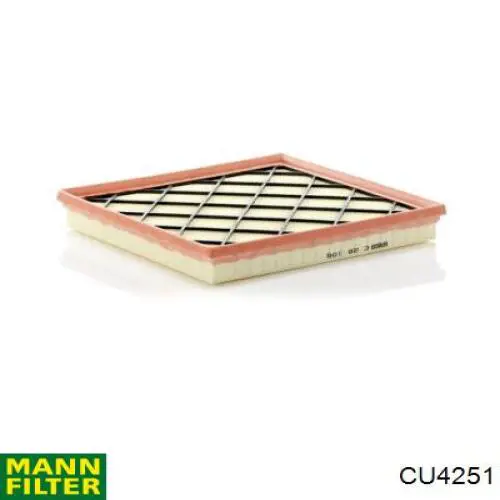 Купити CU4251 Mann-Filter Фільтр салону вугільний
