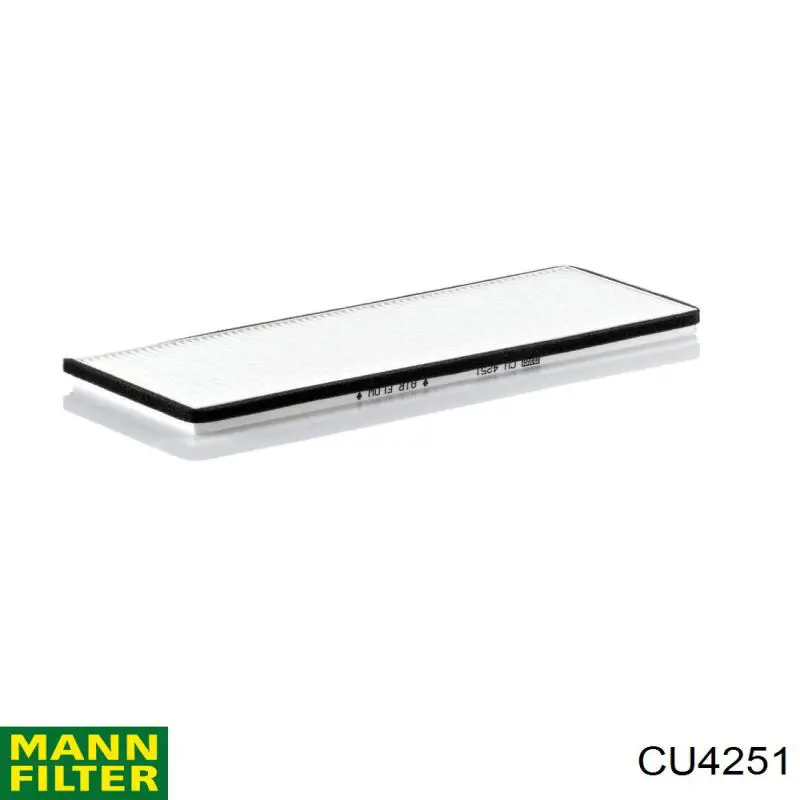 Фільтр повітряний обігрівача Mann-Filter CU4251 ціна, від 4.07 USD