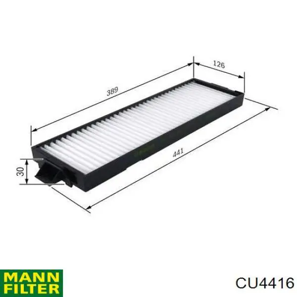 Фільтр салону CU4416 Mann-Filter