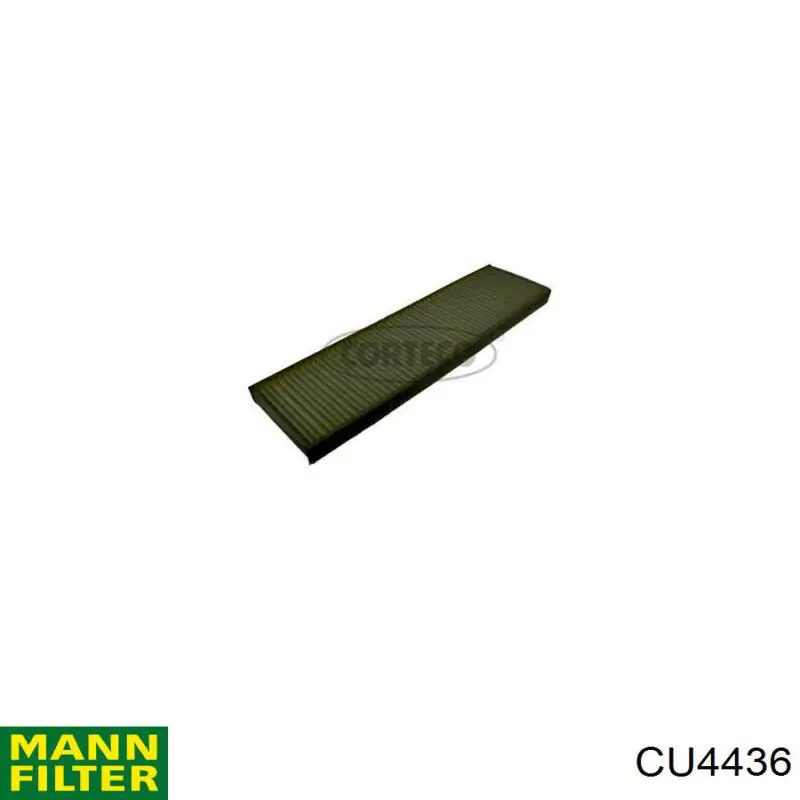 Купити CU4436 Mann-Filter Фільтр салону вугільний