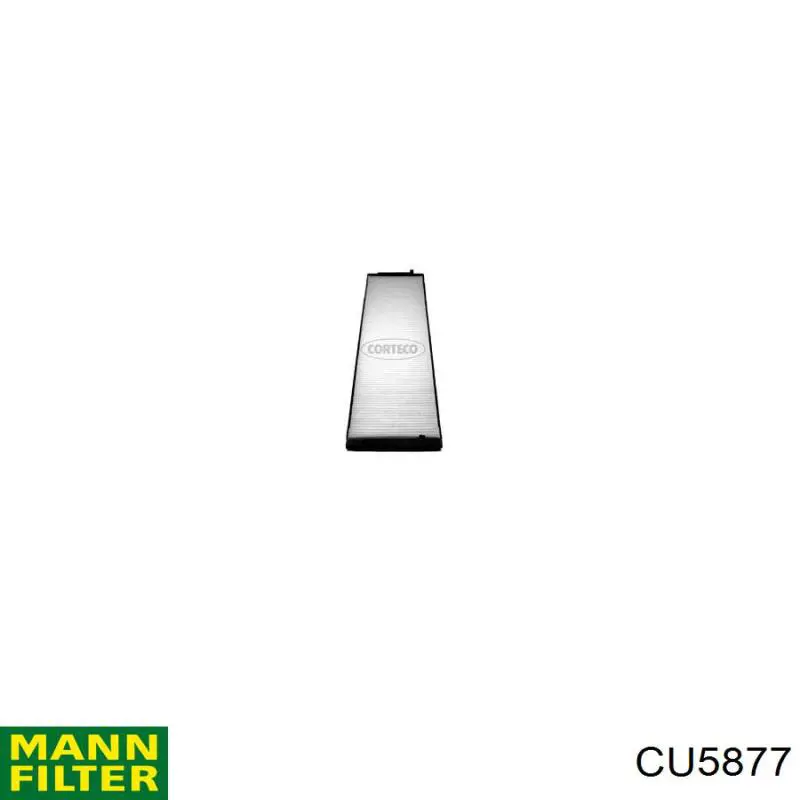 Фільтр повітряний обігрівача Mann-Filter CU5877 ціна, від 13.08 USD