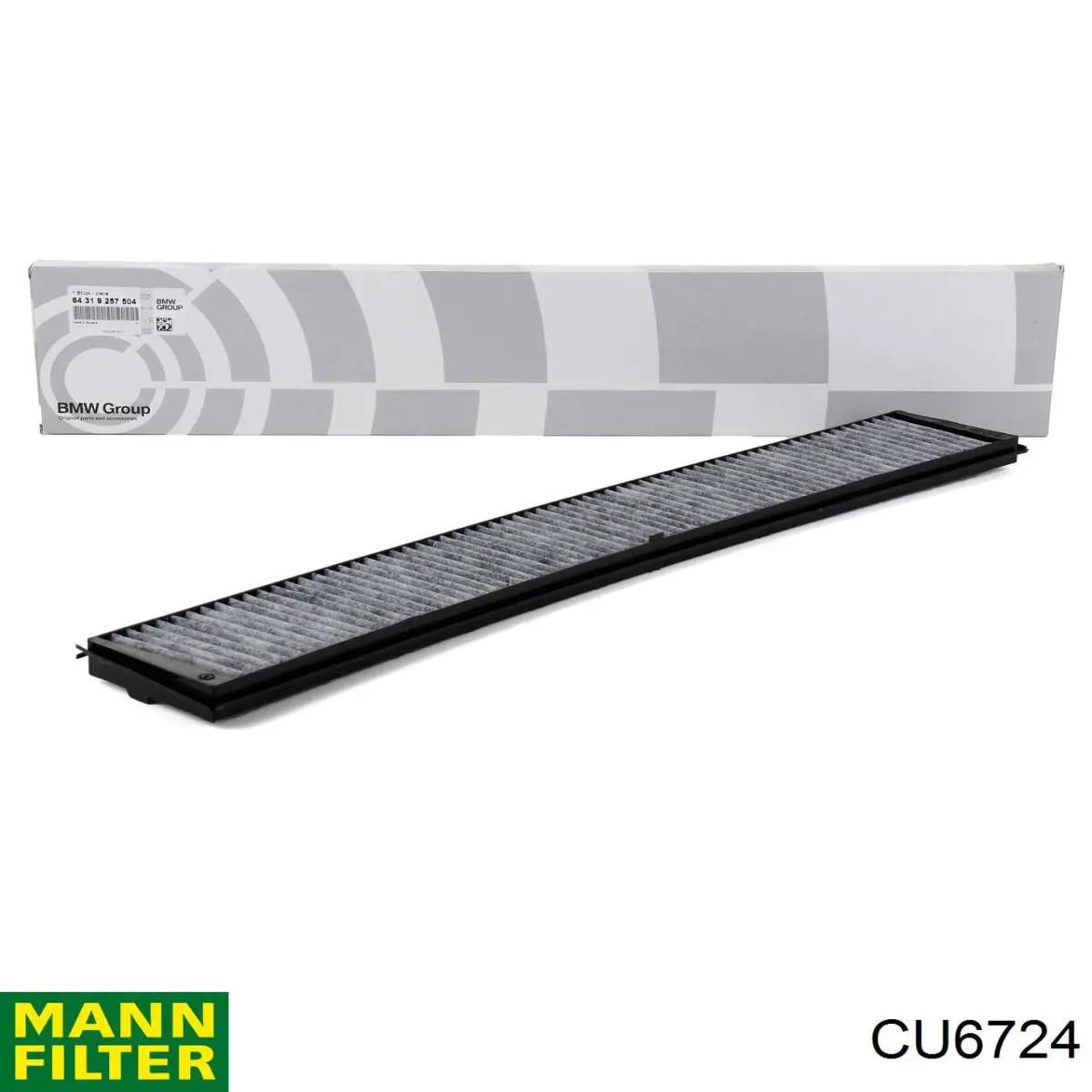 Купити CU6724 Mann-Filter Фільтр салону вугільний