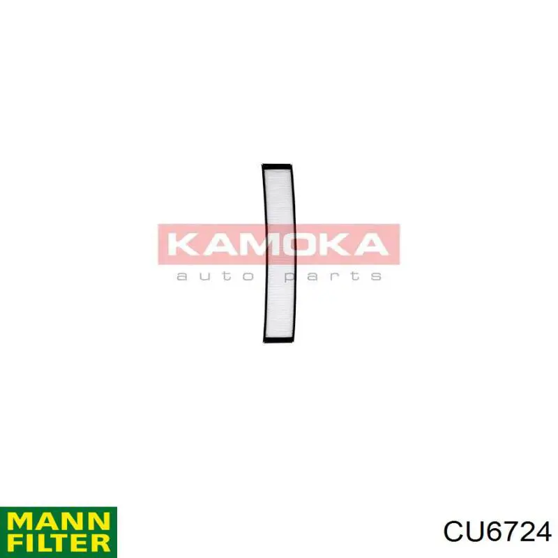 Повітряний фільтр салону Mann-Filter CU6724