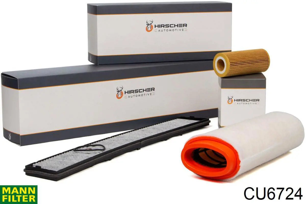 Фільтр повітряний обігрівача Mann-Filter CU6724 ціна, від 11.27 USD