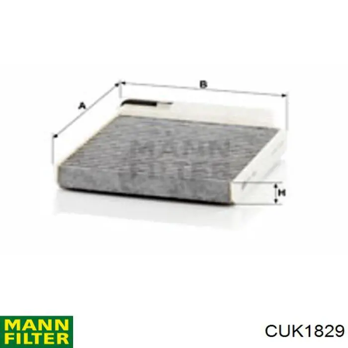 CUK1829 Mann-Filter фільтр салону