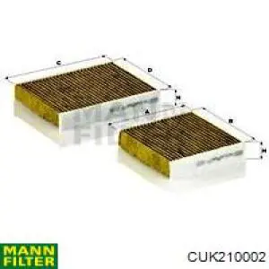 Повітряний фільтр салону Mann-Filter CUK210002