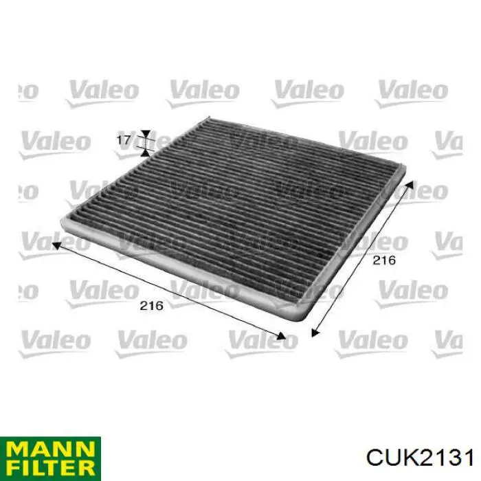 CUK2131 Mann-Filter фільтр салону