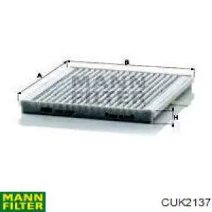 Фільтр повітряний обігрівача Mann-Filter CUK2137 ціна, від 14.79 USD
