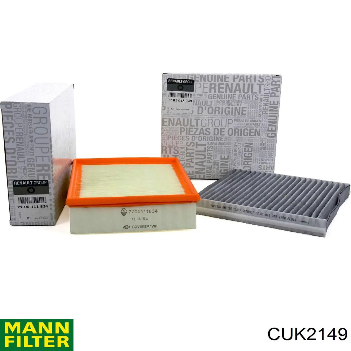 Фільтр повітряний обігрівача Mann-Filter CUK2149 ціна, від 7.89 USD