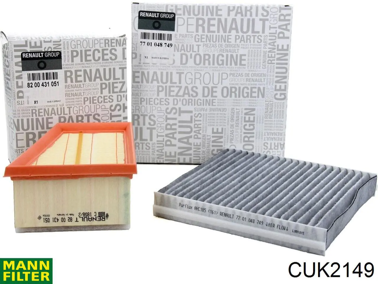 Купити CUK2149 Mann-Filter Фільтр салону вугільний