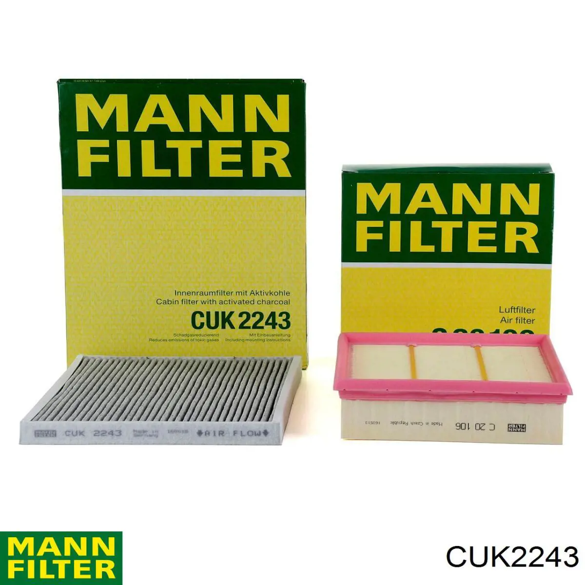 CUK2243 Mann-Filter фільтр салону