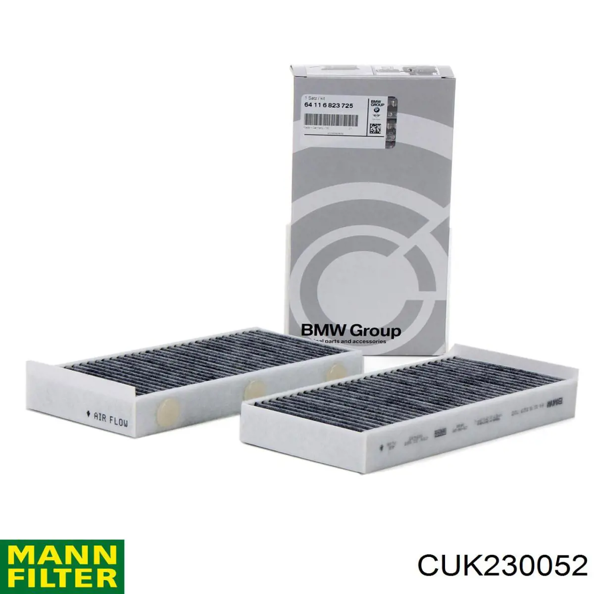 Фільтр повітряний обігрівача Mann-Filter CUK230052 ціна, від 29.08 USD