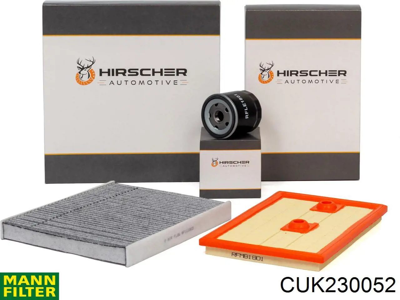 Фільтр салону CUK230052 Mann-Filter