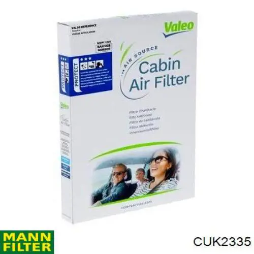 Купити CUK2335 Mann-Filter Фільтр салону вугільний