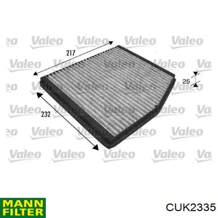 CUK2335 Mann-Filter фільтр салону