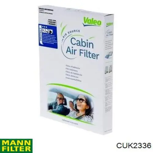 Купити CUK2336 Mann-Filter Фільтр салону вугільний