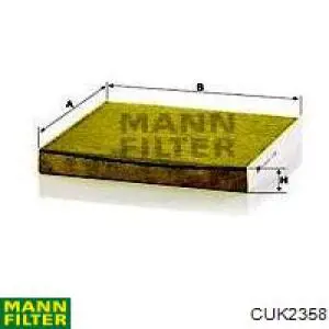 Купити CUK2358 Mann-Filter Фільтр салону вугільний