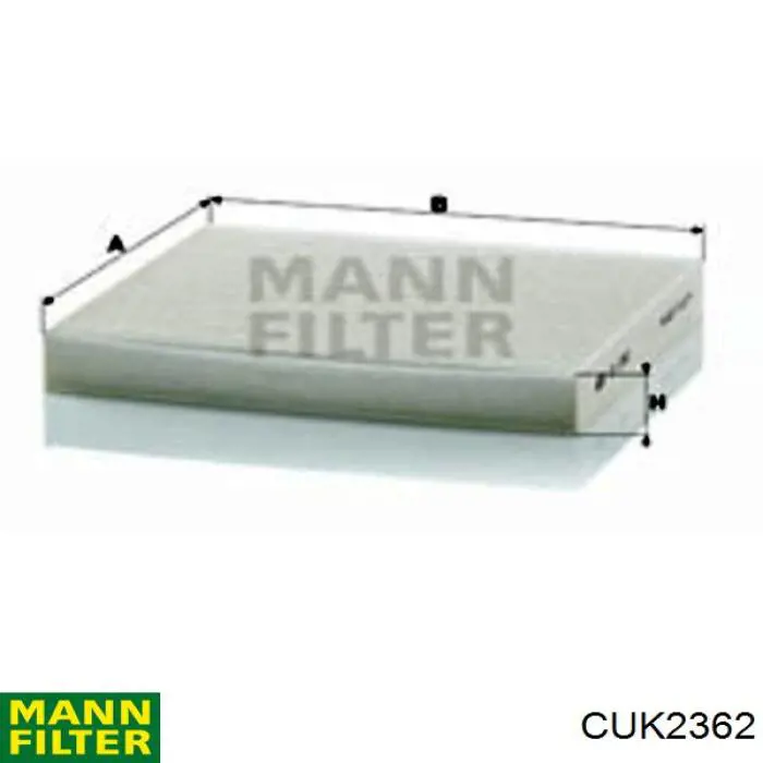 CUK2362 Mann-Filter фільтр салону