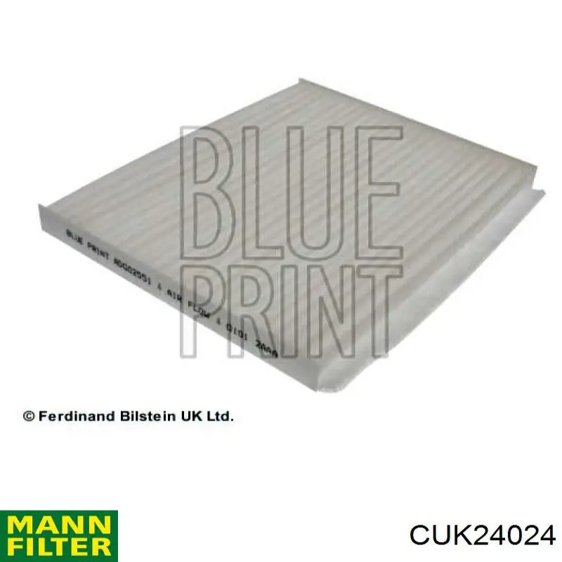 Купити CUK24024 Mann-Filter Фільтр салону вугільний
