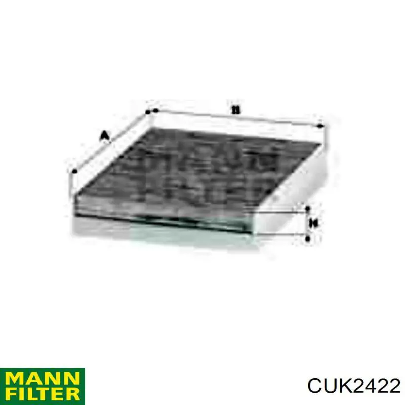 CUK2422 Mann-Filter фільтр салону