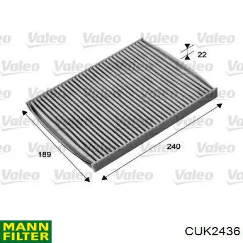 CUK2436 Mann-Filter фільтр салону