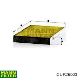 Фільтр повітряний обігрівача Mann-Filter CUK25003 ціна, від 19.32 USD